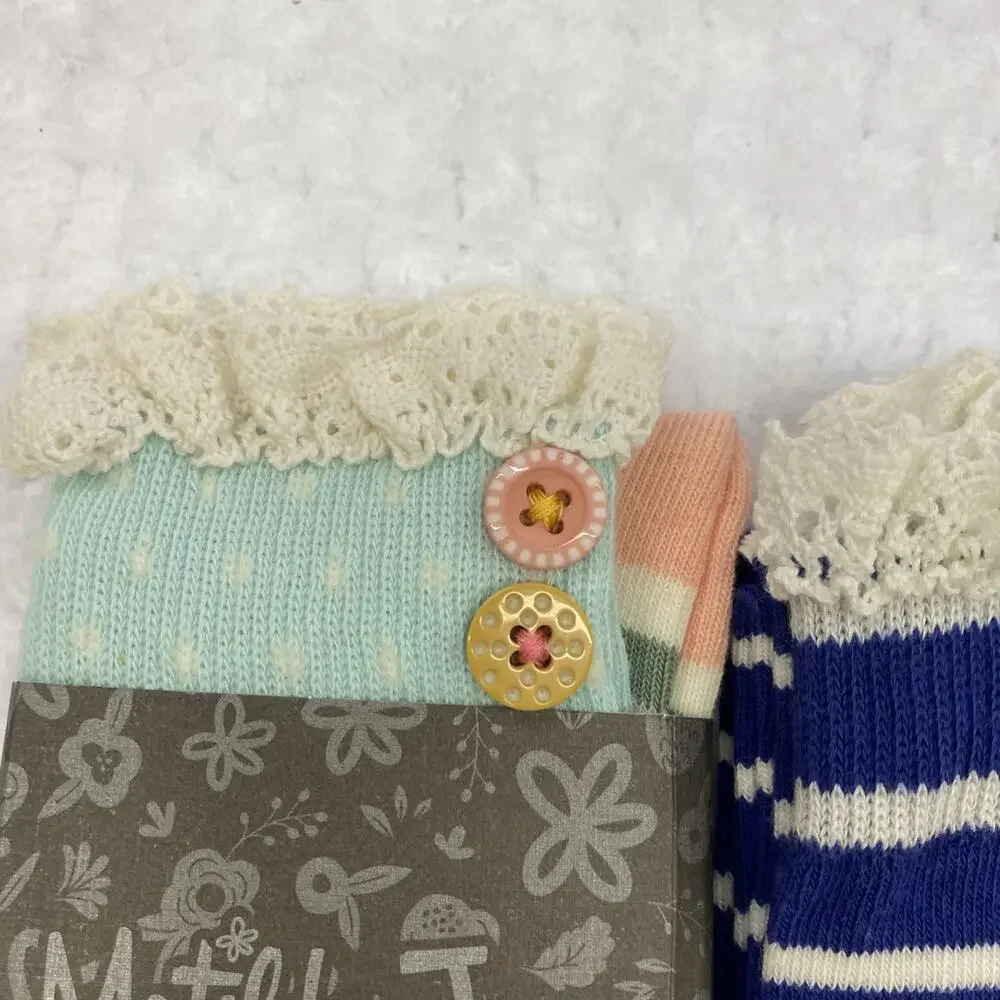 Matilda Jane Socks NWT Knee Socks Size M 2 Pairs